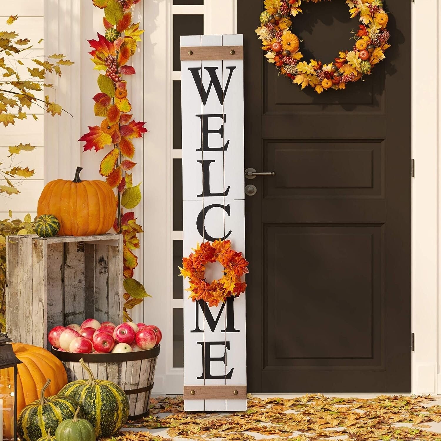glitzhome Welcome Sign for Front Door