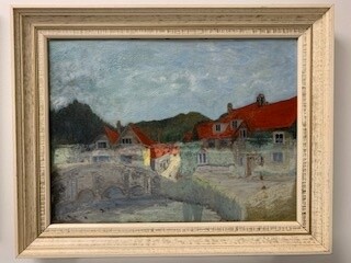 Framed Original Oil on Board