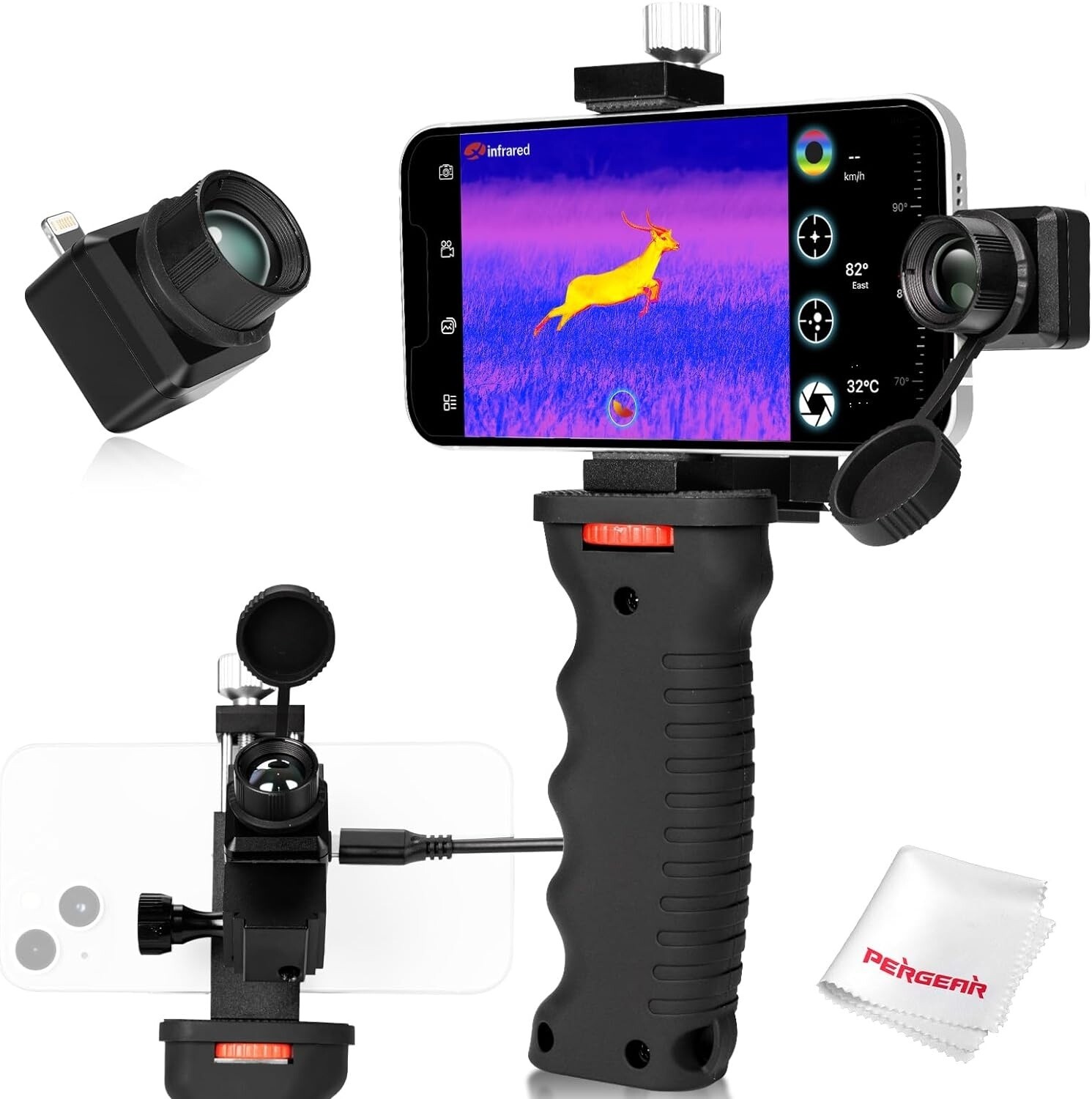 InfiRay Xinfrared T2 Pro Thermal Monocular for iPhone