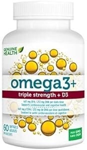 Genuine Health Omega3+ Triple-Strength