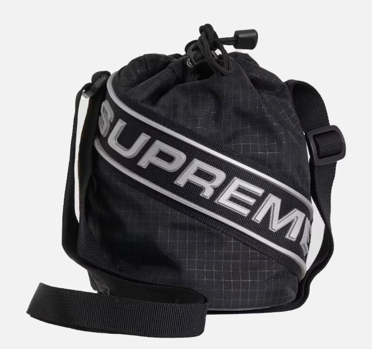 Supreme 3D Logo Small Bag, Black