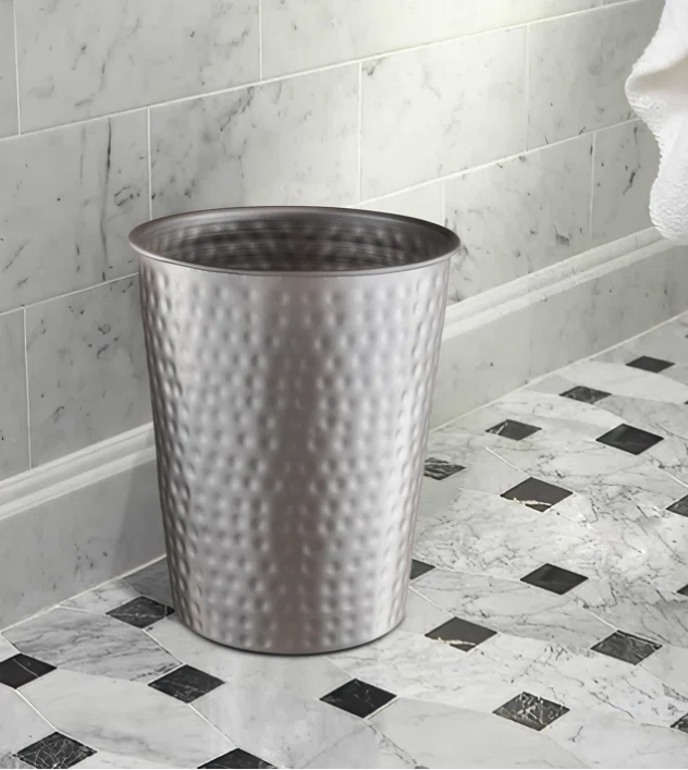 Metal Open 2 Gallon Waste Basket
