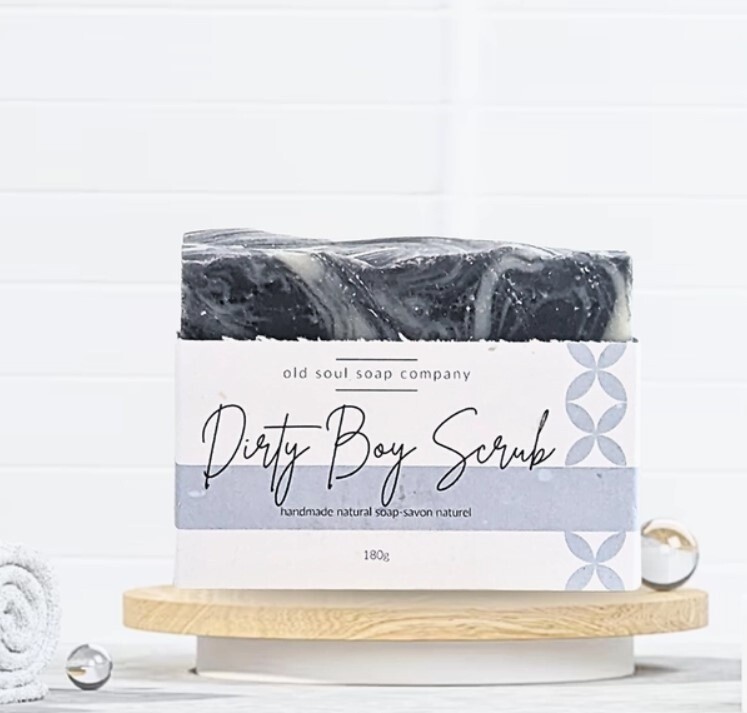 Old Soul Soap Company; Dirty Boy Scrub
