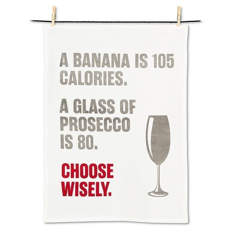 Banana/Prosecco Kitchen Towel