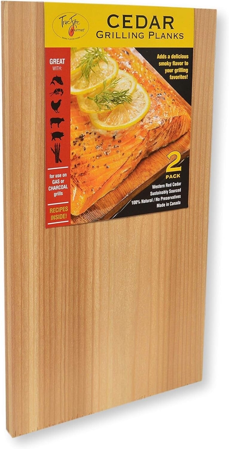 TrueFire Cedar Grilling Planks 7.25 x 16 (2 pack)