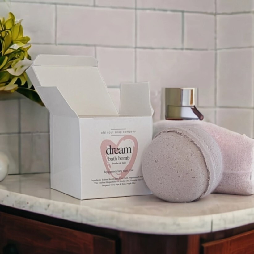 Old Soup Soap Company; Dream Bath Bomb