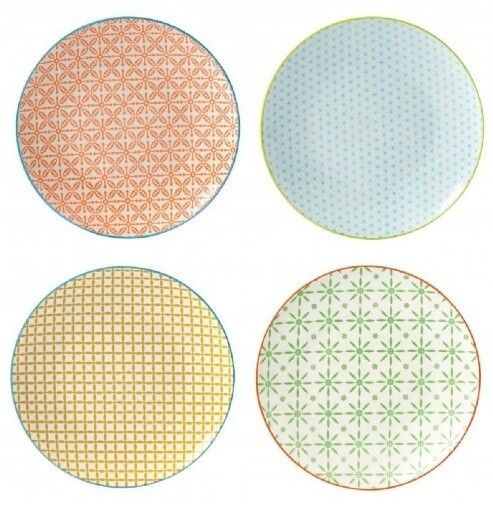 Kiaan 4 Piece 7.5&quot; Dinner Plate Set