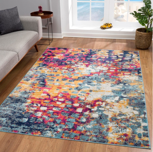 Koshani Spalsh 7&#39;9&#39;&#39;x10&#39;9&#39;&#39; Multi Colored Area Rug