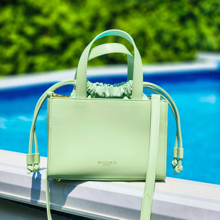 Missiris Montreal Miss Luna Handbag - Mint