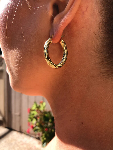 Toasted Dolly Huggies Earrings