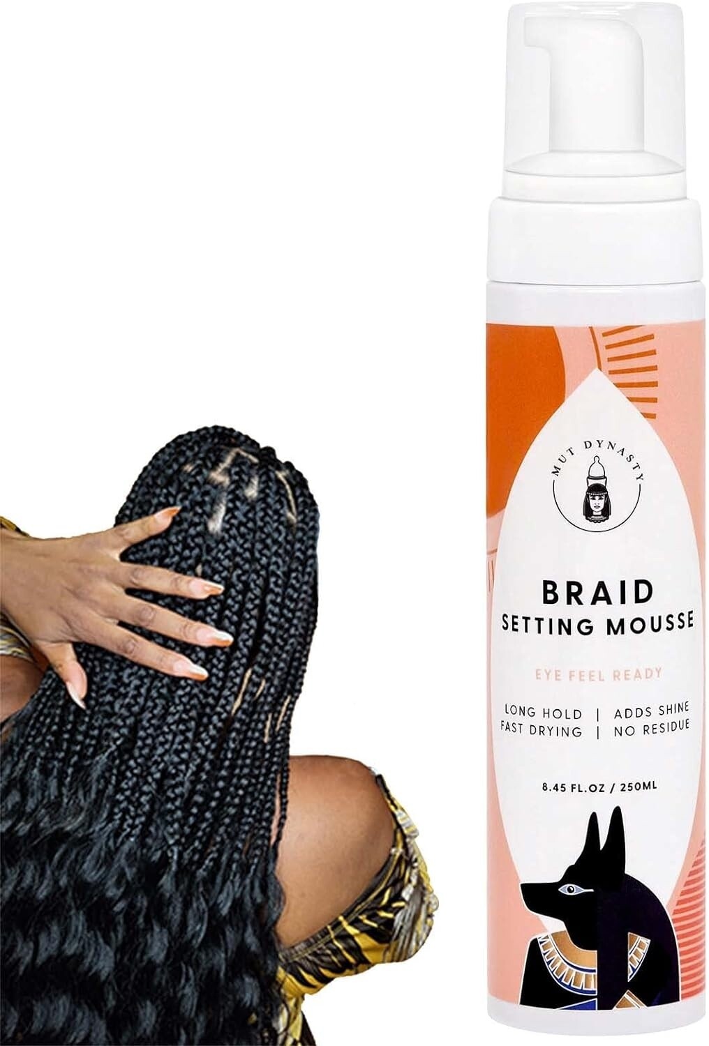 Mut Dynasty Braid Setting Foam Hair Mousse