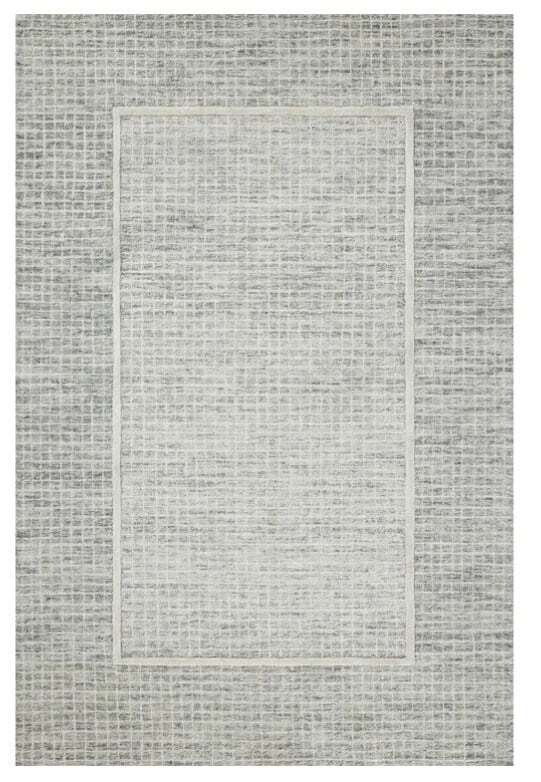 Chris Loves Julia x Loloi Briggs Mist / Ivory Rug 2&#39;3&quot; x 3&#39;9&quot;