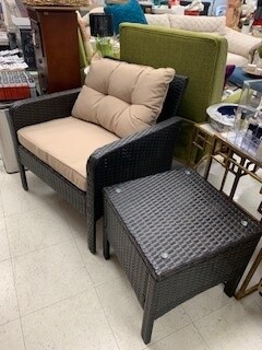 Costway Patio Seat &amp; Table Set