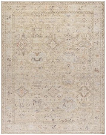 Becki Owens x Surya Marlene Vintage Cream Area Rug, 5&#39;2&#39; x 7&#39;