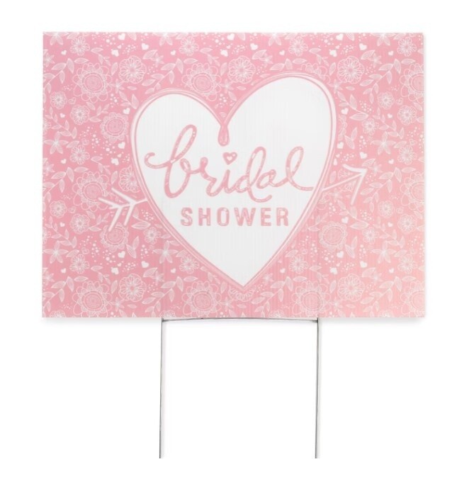 Bridal Shower Yard Sign