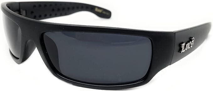 Locs Mad Dog Hardcore Cholo Rectangular Sunglasses