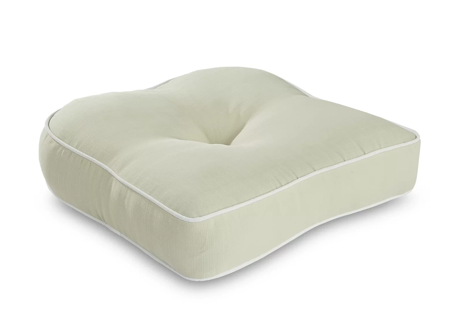 TerraSol Tufted Outdoor Chair Cushion, Taupe