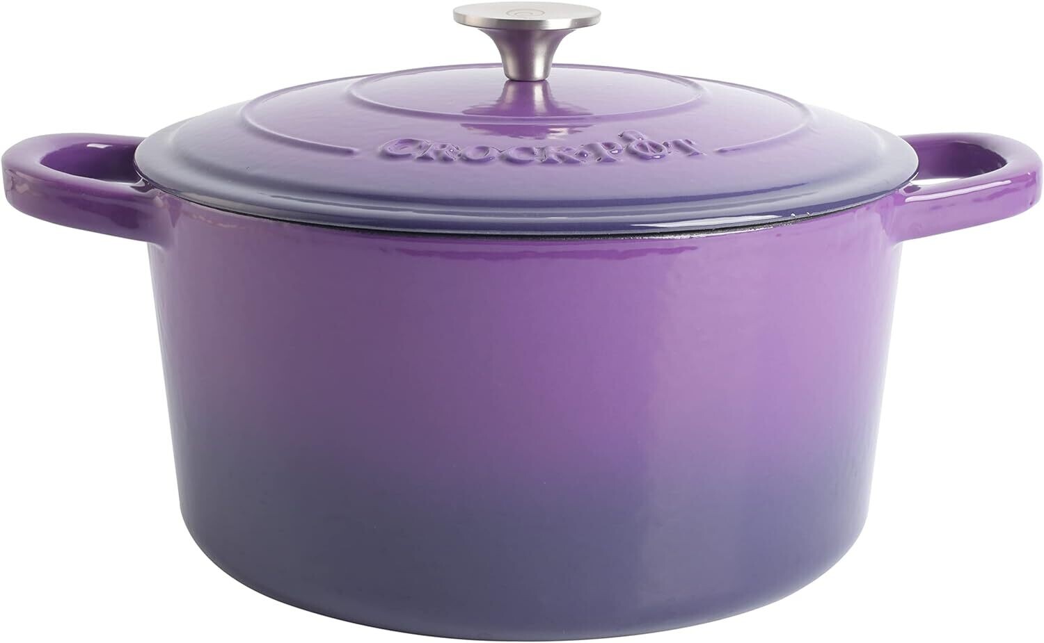 Crock-Pot Artisan Enameled Cast Iron Dutch Oven W/Lid