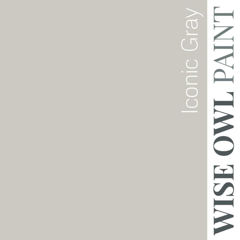 One Hour Enamel Paint, Quart, Iconic Gray