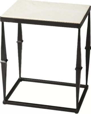 Birch Lane Agatie Marble Top End Table