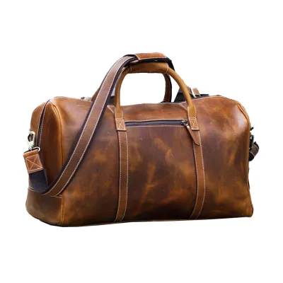 Komal&#39;s Passion Leather Travel Duffel Bag