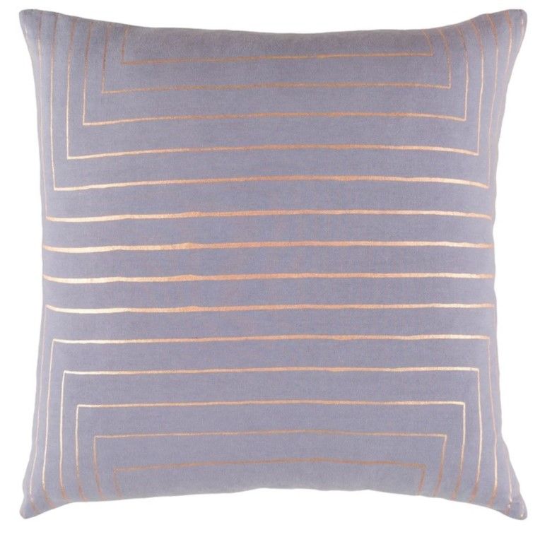Surya Crescent Throw Pillow 22&quot; x 22&quot;