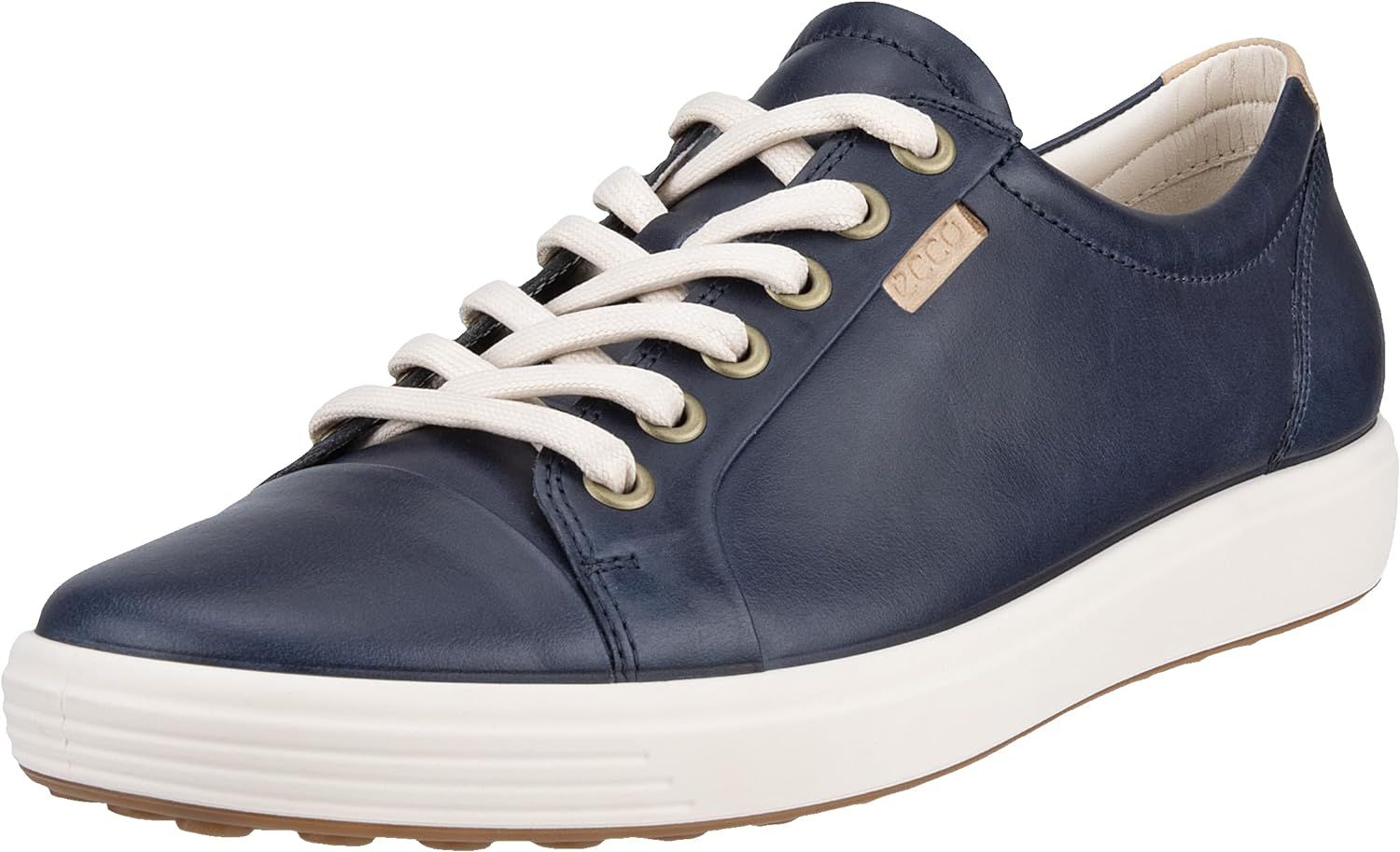ECCO Womens Soft  Sneaker Sneaker, Navy