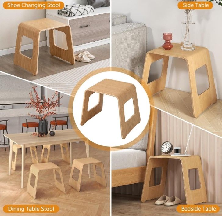 Bamboo Stool/Side/End Table