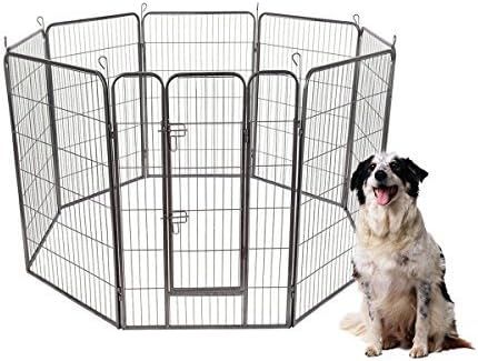 48&quot; 8 Panel Metal Dog Playpen