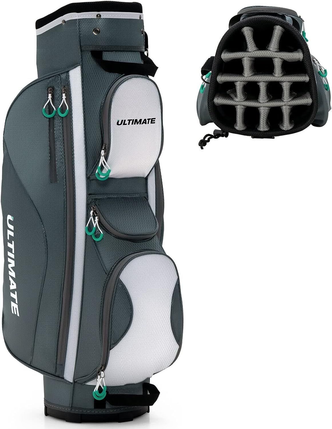 Tangkula Golf Cart Bag with 14 Dividers
