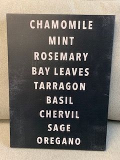 Herb Canvas Art