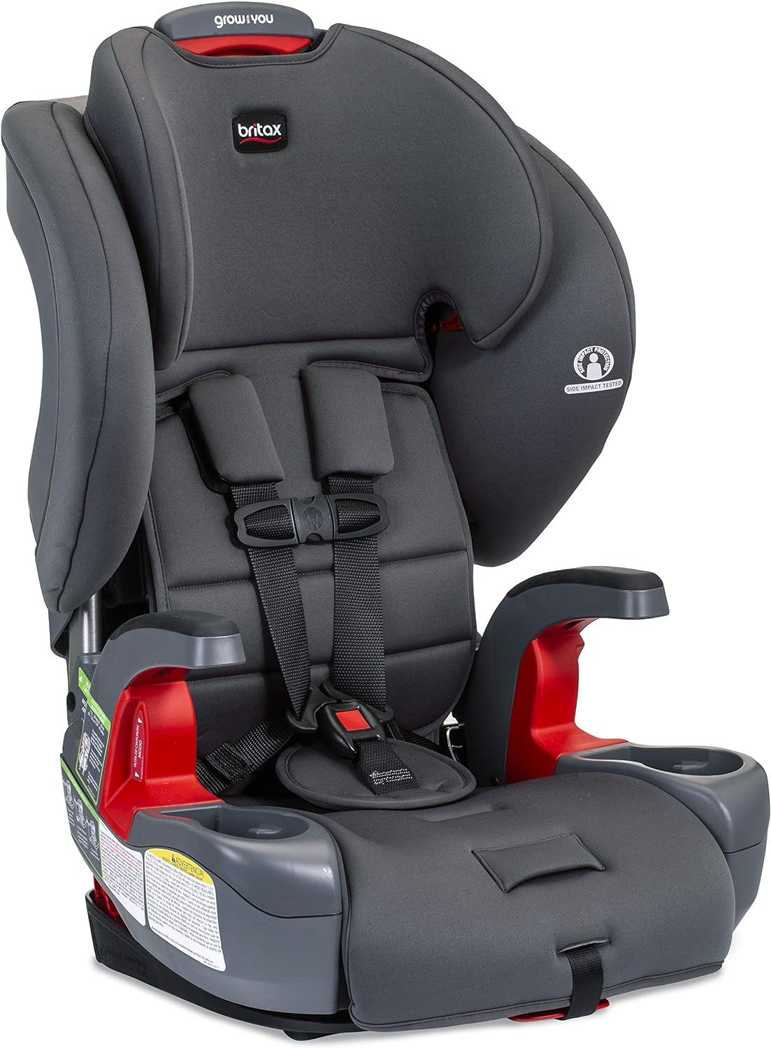 Britax Grow with You Harness-2-Booster, Pebble
