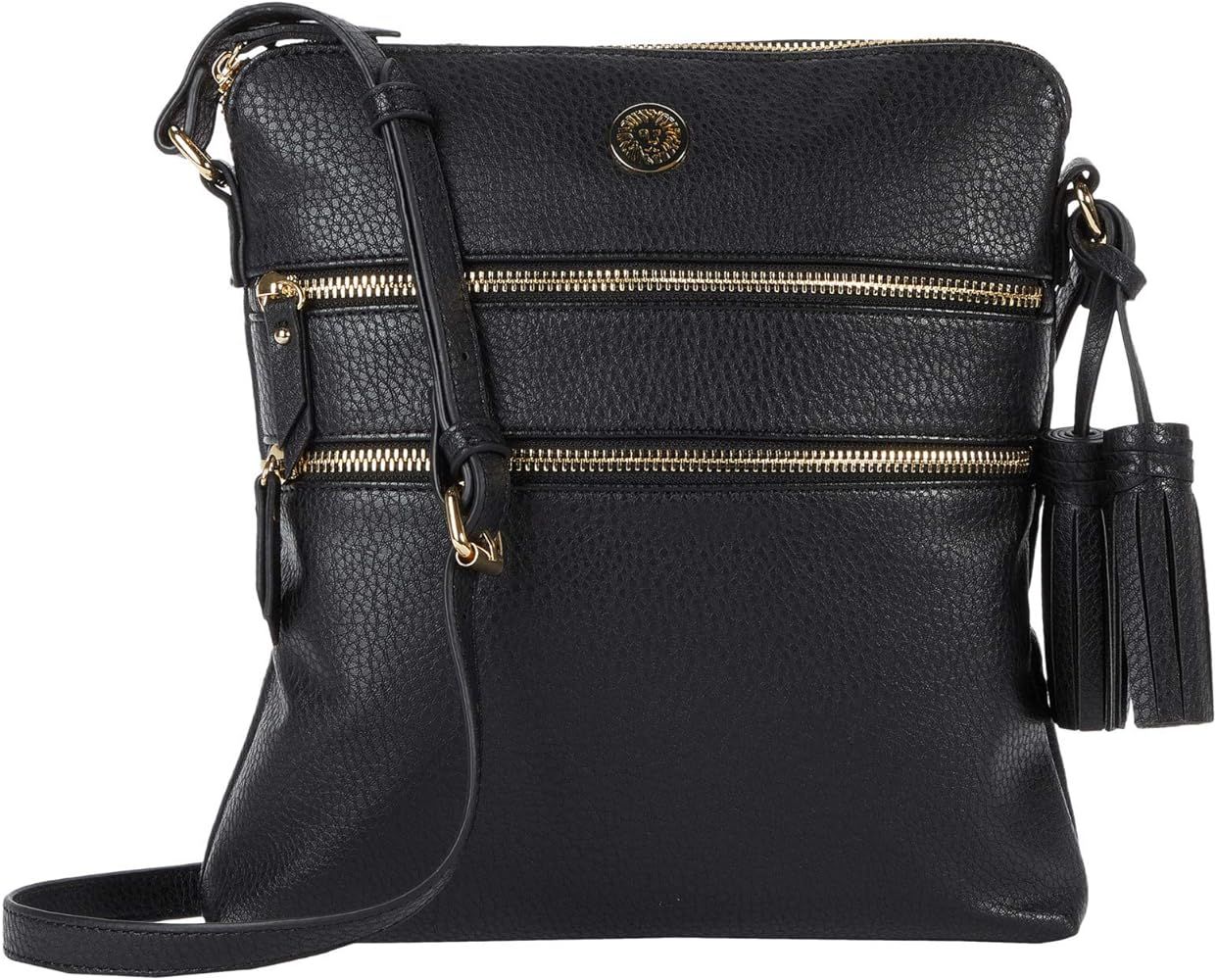 Anne Klein North/South Crossbody Saddle