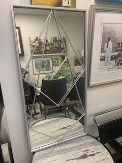 Geometric Mirror 15&quot; x 30&quot;