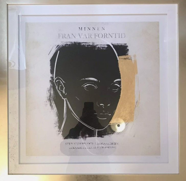 Vintage Artwork Signed &amp; Numbered MINNEN FRAN VAR FORNTID