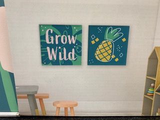 Mini Maison 2pc Grow Wild Canvas Artwork