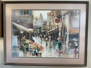 &quot;After The Rain&quot; by Brent Heighton Framed Art Print 35&quot; x 27&quot;