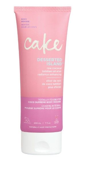 Cake Beauty Desserted Island Coco Supreme Body Mousse, 7 Ounces