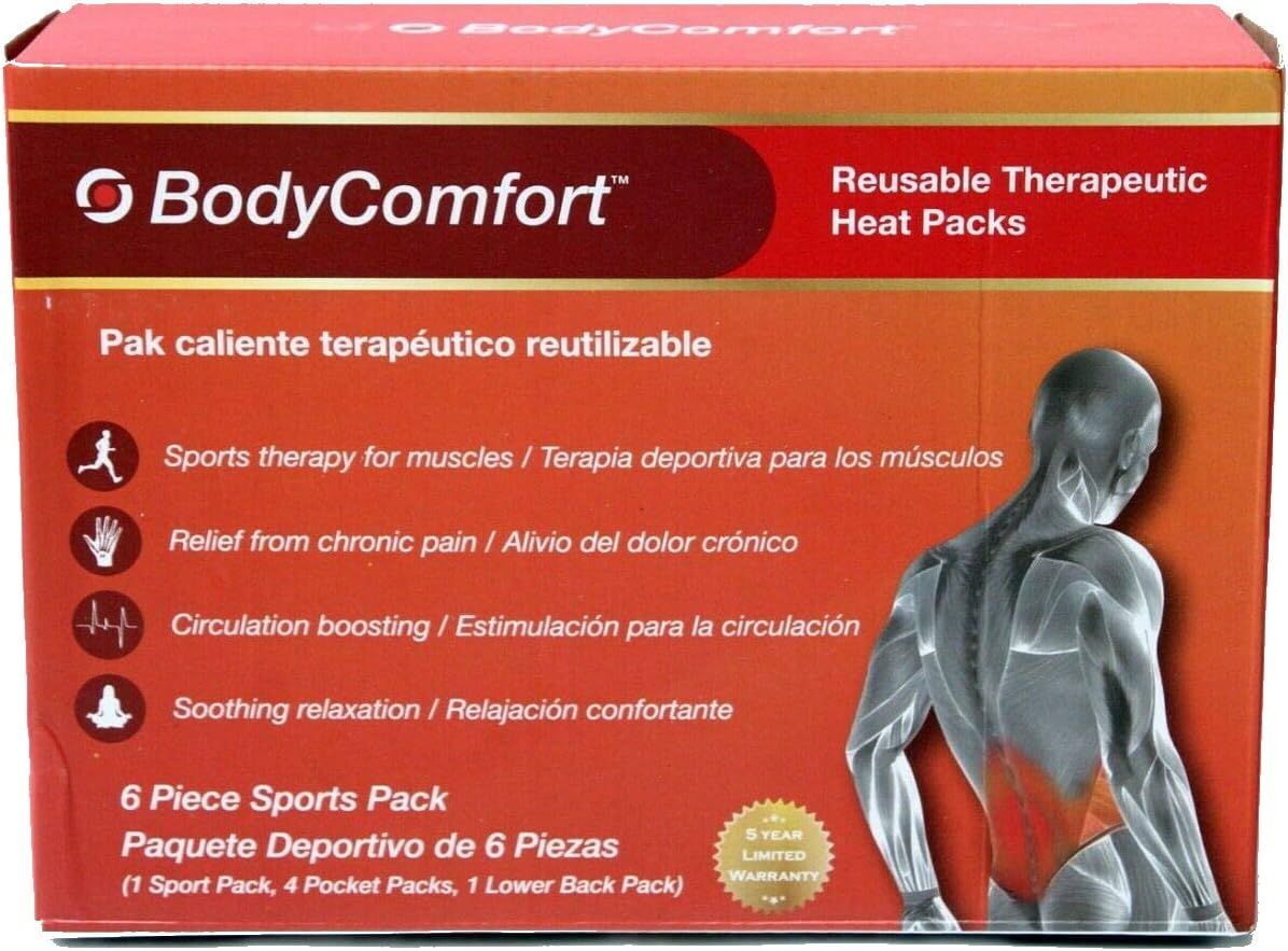 Body Comfort Reusable Therapeutic Heat Packs