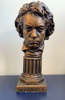 Vintage Beethoven 12&quot;H Statue/Bust