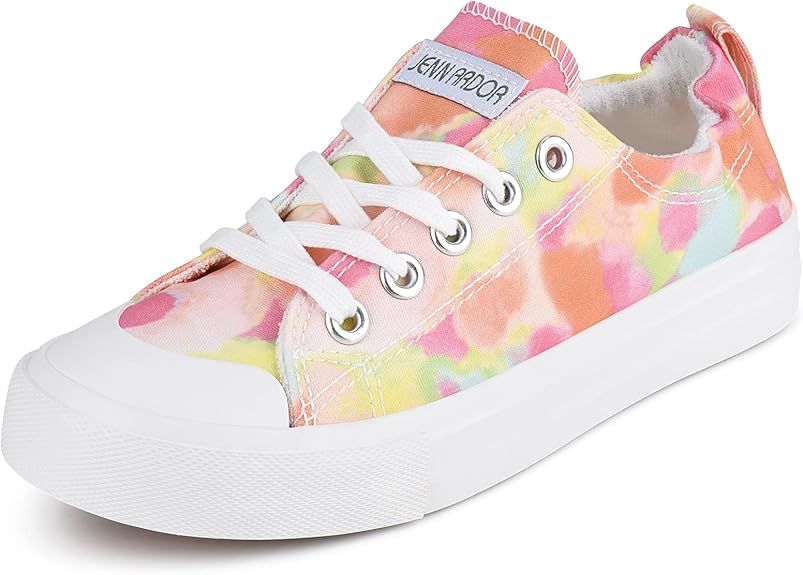 JENN ARDOR Women’s Fashion Canvas Shoes, Size 8
