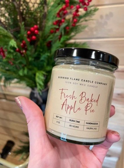 Burning Flame Candle Co. *Fresh Baked Apple Pie*