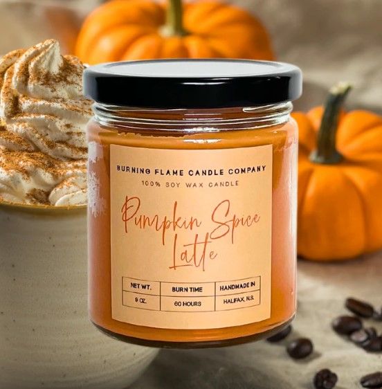 Burning Flame Candle Co. *Pumpkin Spice Latte*