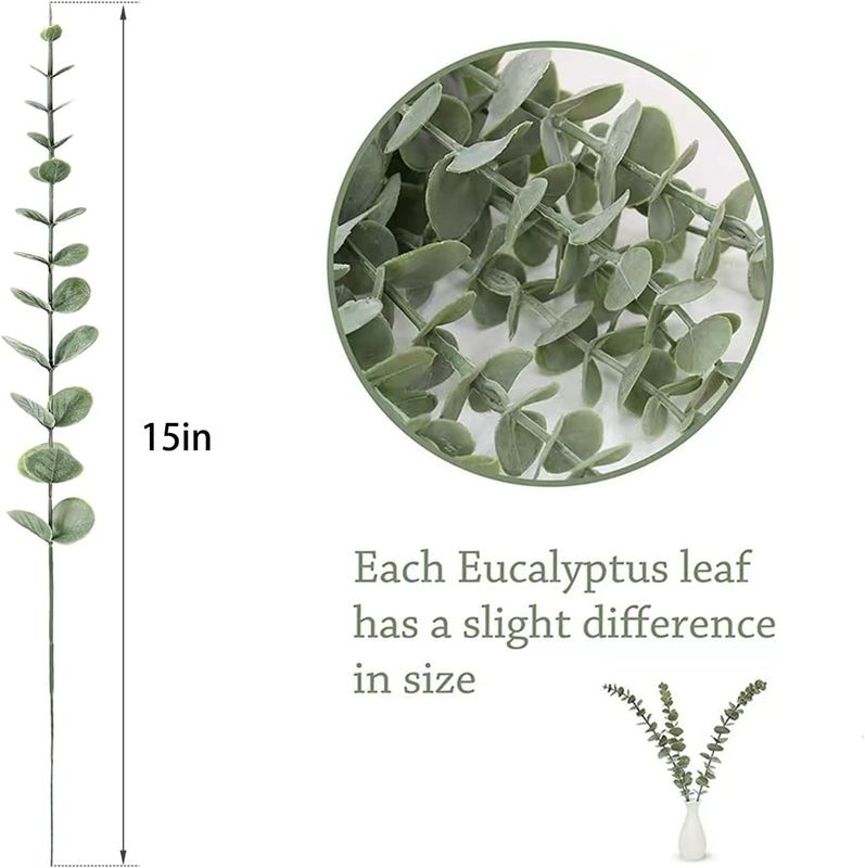 Artificial Eucalyptus Stem; 15&quot;
