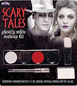 Fun World Scary Tales Ghostly White Makeup Kit