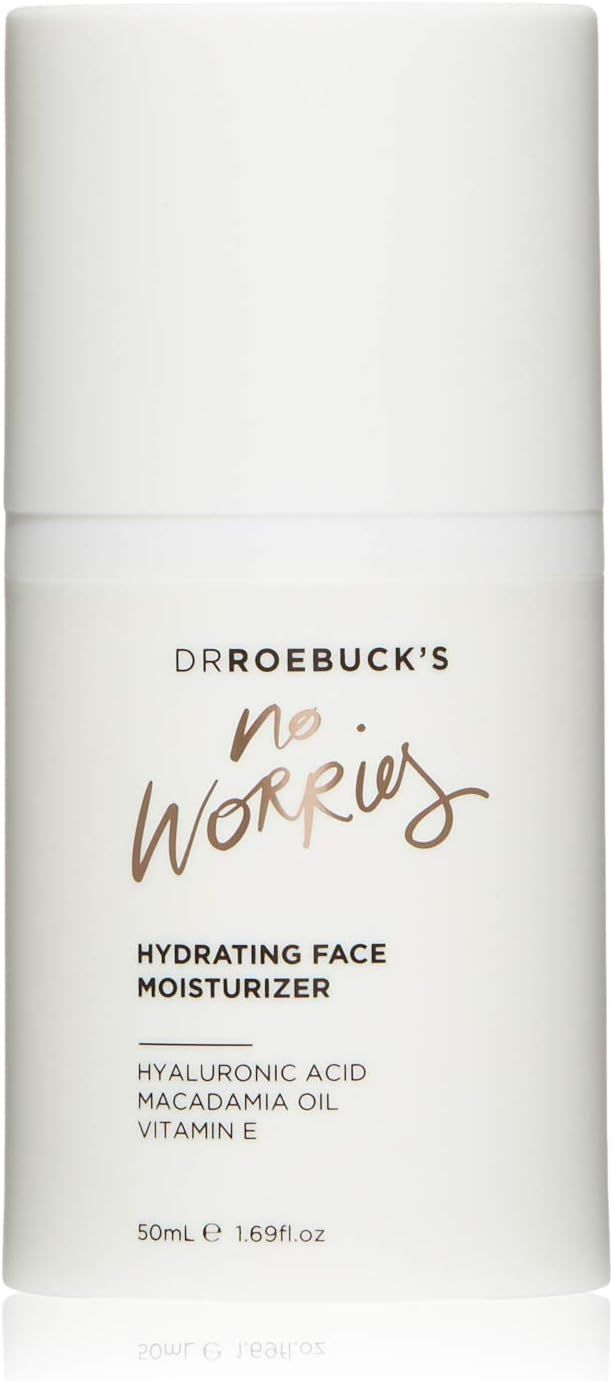 Dr Roebuck&#39;s No Worries Hydrating Face Moisturizer, 1.69 Fl Oz