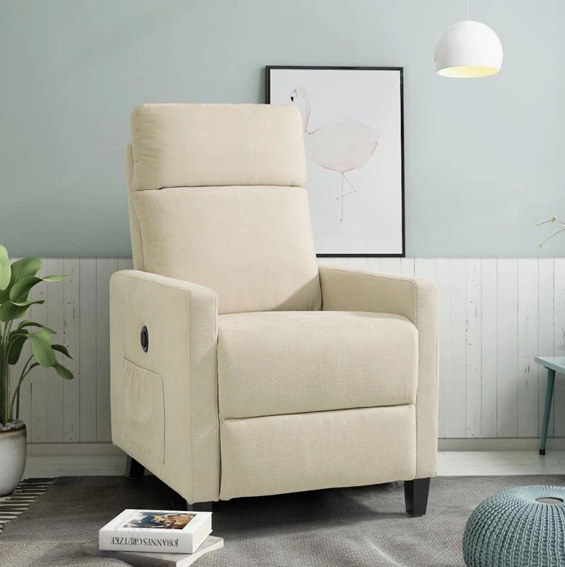 Ebern Designs Upholstered Home Theater Seat