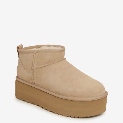 UGG Women&#39;s Classic Ultra Mini Platform Winter Boot, Sz 8