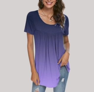 Womens Ombre Shirt sz Small