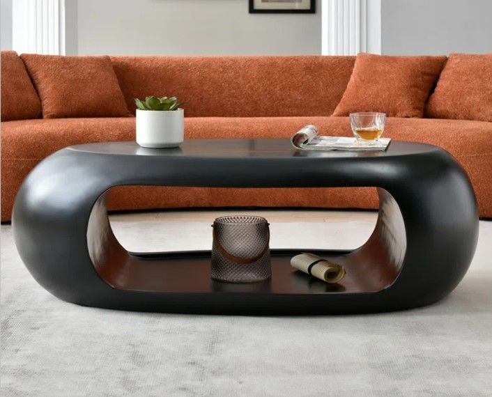 *Scratch&amp;Dent* Brayden Studio Modern Oval Coffee Table